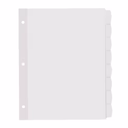 Avery 14433 divider Translucent, White 1 pc(s)