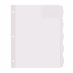 Avery 14438 divider Translucent 1 pc(s)