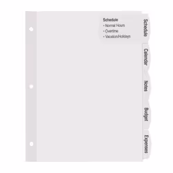 Avery 14438 divider Translucent 1 pc(s)