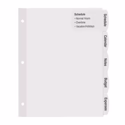 Avery 14440 divider White 20 pc(s)