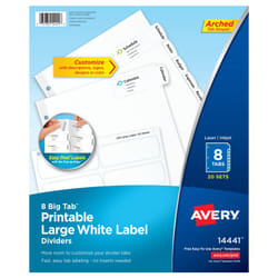 Avery 14441 divider White 20 pc(s)