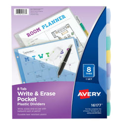 Avery 16177 divider Plastic Multicolour 1 pc(s)