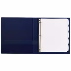 Avery 16370 divider Plastic Translucent, White 1 pc(s)