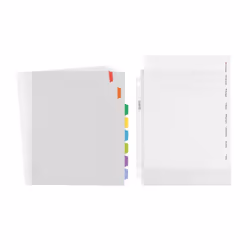 Avery 16741 divider Plastic Multicolour 1 pc(s)