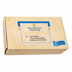 Avery 18665 addressing label Self-adhesive label Transparent