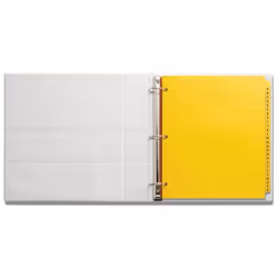Avery 23081 divider Plastic Yellow 1 pc(s)