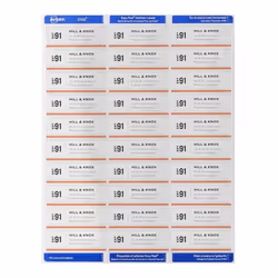 Avery 45160 addressing label Self-adhesive label White