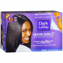 Dark and Lovely No-Lye Conditioning Relaxer System, Women, Fine hair, Normal hair, Shine, Softening, Aqua/Water, Petrolatum, ...