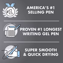 Pilot G2 Retractable Gel Ink Roller Ball Pens  Bold Point Black 10-PACK(31237)