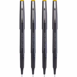 PILOT Razor Point Fine Line Marker Stick Pens  Ultra-Fine Point (0.3mm) Black Ink  4-Pack (11044)
