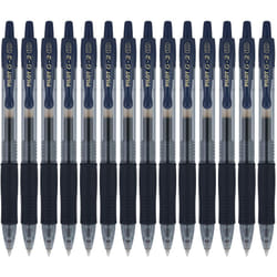 Pilot  G2 Premium Gel Roller Pens  Bold Point 1 mm  Pack of 14  Navy