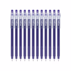 Pilot FriXion ColorSticks Erasable Gel Ink Pens Fine Point 0.7 mm Pack of 12 Purple