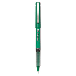 Pilot Precise V5 Stick Rolling Ball Pens  Extra Fine Point  Green Ink  Dozen Box (25104)
