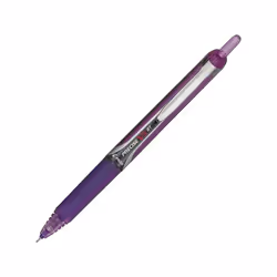Pilot  Precise V5 RT Refillable & Retractable Rolling Ball Pens  Extra Fine Point 0.5 mm  Purple  Pack of 12