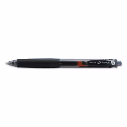 Pilot G-Knock BeGreen Refillable & Retractable Gel Ink Pens Fine Point Black Ink 12-Pack (31506)