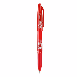 Pilot FriXion Erasable Rollerball Gel Pen  Fine Point  0.7 mm  Red Bar
