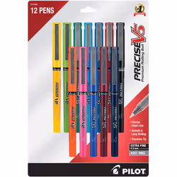 Pilot Precise V5, Clip, Stick ballpoint pen, Assorted colours, 12 pc(s), Extra Fine
