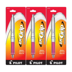 Pilot Dr. Grip Center Of Gravity Black Clip-on retractable ballpoint pen Medium 1 pc(s)