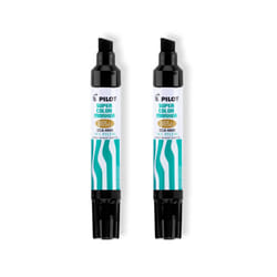 Pilot Pen Corporation of America : Jumbo Permanent Marker  Refillable  Chisel Point  Black -:- Sold as 2 Packs of - 1 - / - Total of 2 Each