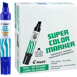 Pilot 45200 permanent marker Chisel tip Blue