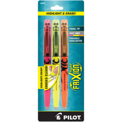 Pilot 46507 marker 3 pc(s) Chisel tip Orange, Pink, Yellow