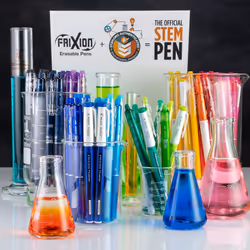 Pilot  FriXion ColorSticks Erasable Gel Ink Pens  Fine Point 0.7 mm  Tub of 36  Black