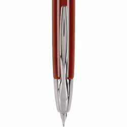 PILOT Vanishing Point Collection Refillable & Retractable Fountain Pen  Red Barrel with Rhodium Accents  Blue Ink  Fine Nib (60144)