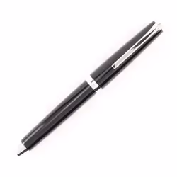 PILOT Metal Falcon Collection Fountain Pen  Black Barrel  Extra Fine Nib (60461)