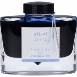 PILOT Iroshizuku Bottled Fountain Pen Ink Ajisai Hydrangea (Blue Pur