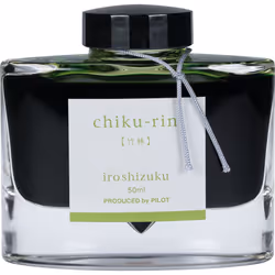 PILOT Iroshizuku Bottled Fountain Pen Ink Chiku-rin Bamboo Forest (Light Green) 50ml Bottle (69222)
