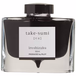 PILOT Iroshizuku Bottled Fountain Pen Ink  Take-Sumi  Bamboo Charcoal