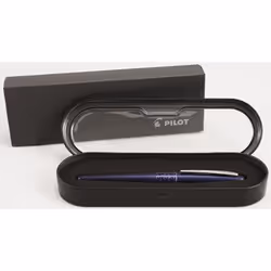 Pilot MR Animal Collection Fountain Pen in Gift Box  Matte Plum Barrel with Leopard Accent  Medium Point Stainless Steel Nib  Refillable Black Ink (91