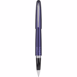 PILOT MR Animal Collection Gel Roller Pen in Gift Box  Matte Plum Barrel with Leopard Accent  Fine Point Stainless Steel Nib  ...