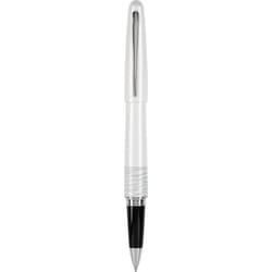 Pilot MR Animal Collection Gel Roller Pen in Gift Box  Matte White Barrel with White Tiger Accent  Fine Point Stainless Steel Nib  Refillable Black In