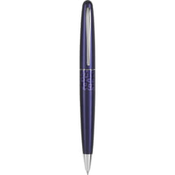 Pilot MR Animal Collection Ballpoint Pen in Gift Box  Matte Plum Barrel with Leopard Accent  Medium Point Stainless Steel Nib  Refillable Black Ink (9