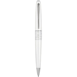 Pilot MR Animal Collection Ballpoint Pen in Gift Box  Matte White Barrel with White Tiger Accent  Medium Point Stainless Steel Nib  Refillable Black I