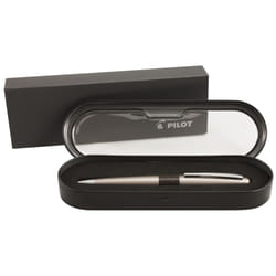 Pilot MR Animal Collection Ballpoint Pen in Gift Box  Matte Gold Barrel with Lizard Accent  Medium Point Stainless Steel Nib  Refillable Black Ink (91