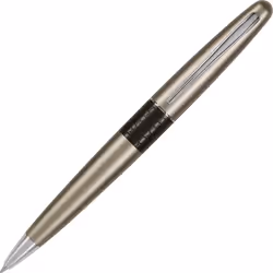 Pilot MR Animal Collection Ballpoint Pen in Gift Box  Matte Gold Barrel with Lizard Accent  Medium Point Stainless Steel Nib  Refillable Black Ink (91