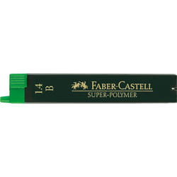 Faber Castell Leads SUPER-POLYMER 1.4mm B (121411)