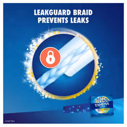 Pearl Tampons, Light/Regular/Super Absorbency with LeakGuard Braid, Triple Pack, Scented, 34 Count
