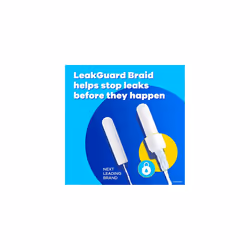Pearl Tampons Trio Pack, Super/Super Plus/Ultra Absorbency with BPA-Free Plastic Applicator and LeakGuard Braid, Unscented, 34 Count