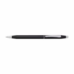 Cross Classic Century Black Lacquer, Clip, Twist retractable ballpoint pen, Black, Medium