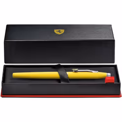 Cross Ferrari Classic Century Fountain Pen with Fine Nib - Matte Yellow Lacquer