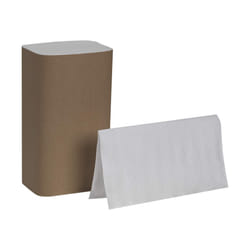 Pacific Blue Basic S-Fold Recycled Paper Towels (Previously Branded Envision) by GP PRO (Georgia-Pacific)  White  20904  250 Towels Per Pack  16 Packs