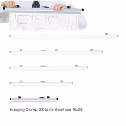 Safco Hanging Clamps 6 pc(s)