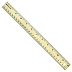 Westcott 10702 ruler Desk ruler 300 mm Wood 1 pc(s)
