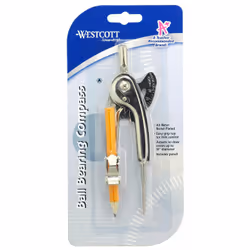 Westcott 12201 bow compass Steel 1 pc(s)