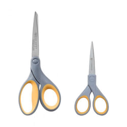 Westcott Titanium Bonded Universal Straight cut Blue, Grey, Yellow