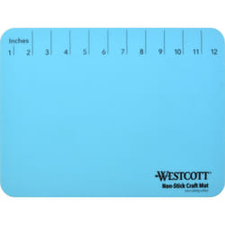 Westcott 16814 Projectmate Non-Stick Silicone Mat for Crafts  Glue Guns  Size 9 x 12 In