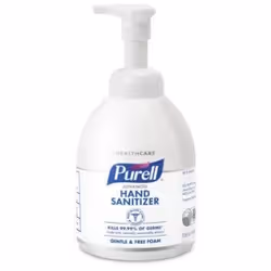 Purell 5791-04, Hand sanitizer, 535 ml, Pump bottle, Foam, Alcohol, 70%